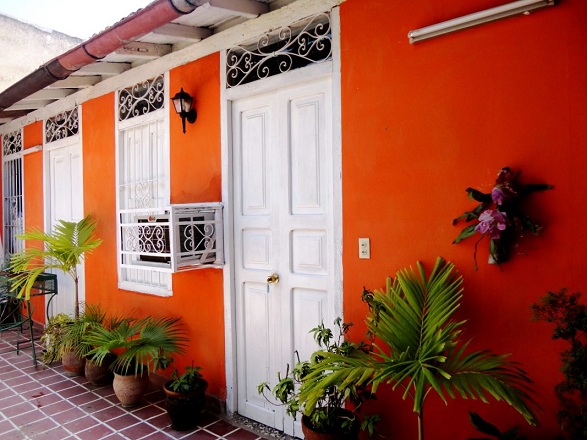 'Entrance to bedroom ' Casas particulares are an alternative to hotels in Cuba.